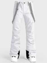 Women's Highland Bib Snowboard & Ski White Pants